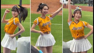 【Passion Sisters】#儀諪 練習生 #芊芊#莎莎#劉貴元應援曲#台湾チアリーディングチーム#中華職棒#CPBL#樂天桃園球場#20241110（12強熱身賽）