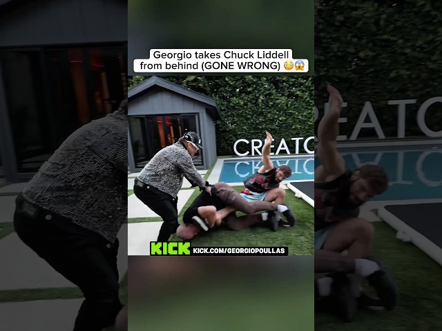 I Wrestled Chuck Liddell (GONE WRONG) 😱😵 SDDEFAULT Thumbnail