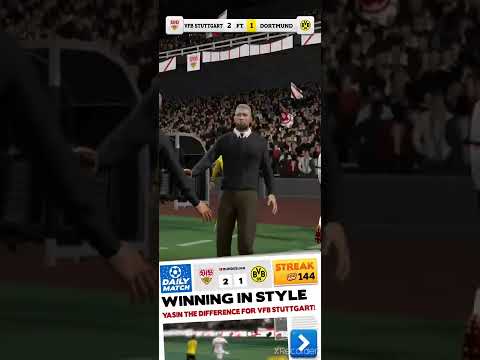 Score Hero 2022 / Daily Match : VFB Stuttgart - Borussia Dortmund