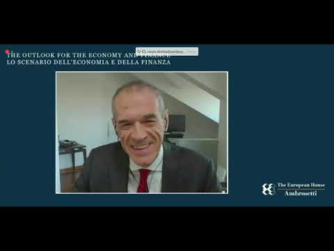 Carlo Cottarelli at Finance Workshop 2020