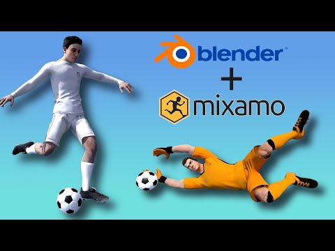 How to Combine And Edit  Mixamo Animations in Blender 5.0