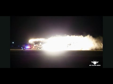 SHOCKWAVE Jet Truck Nighttime TOP GUN Show