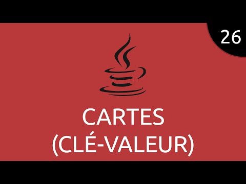 Java 26 cartes clé valeur