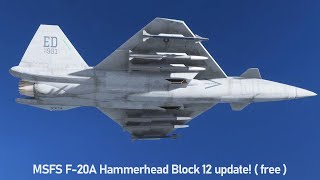 F-20A Hammerhead Block 12 USAF ACM ( fictional ) video
