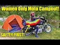 WOMEN ONLY MOTORCYCLE CAMPOUT/GRITS n GLORY/ Seneca Rocks West Virginia