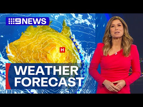 Australia Weather Update: Cold and gusty winds for the country's south-east | 9 News Australia