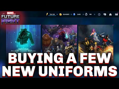 BUYING A FEW NEW UNIFORMS [06/15/2022] | MARVEL FUTURE FIGHT