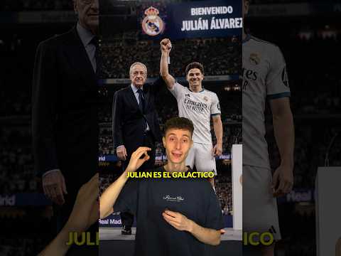 El Real Madrid presenta una oferta por Julián Álvarez #julianalvarez ##realmadrid #fichajes #shorts