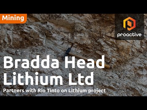 Bradda Head eyes lithium hub in deal with Rio Tinto's Kennecott