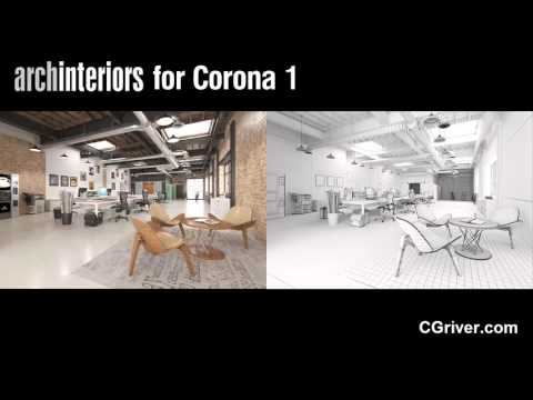 Evermotion Archinteriors for Corona Vol. 1 - Home and Office Interior Scenes - CGriver.com