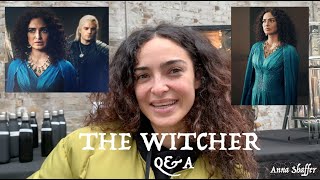 THE WITCHER | NETFLIX | Q&A - Anna Shaffer video