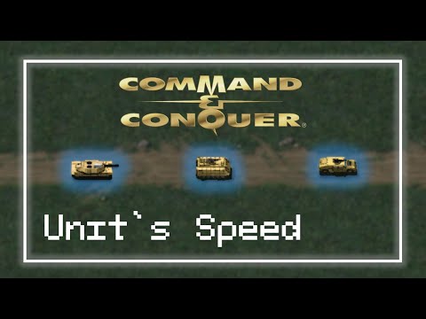 The Confusing Mystery Of The Unit Speed - C&C Tiberian Dawn