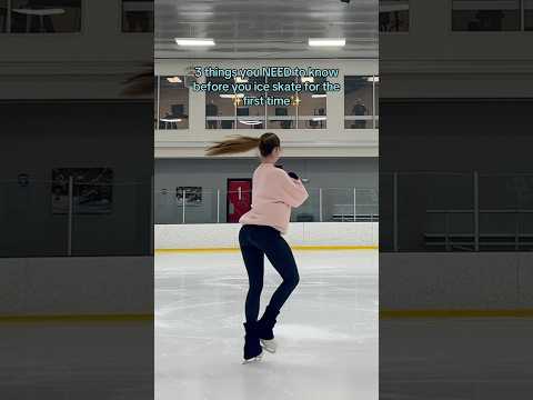 3 tips for your first time ice skating!! ⛸️❄️#iceskating #iceskater #figureskater #figureskating