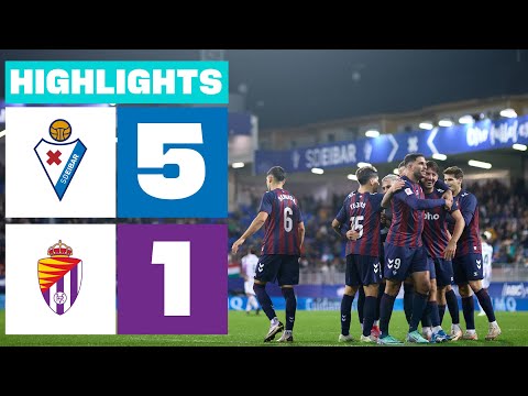 Resumen de Eibar vs Real Valladolid Jornada 13
