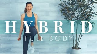 Strength & Cardio Hybrid Workout // 30 Minute All Standing & Low Impact to the Music Beat!