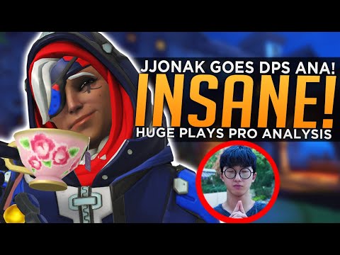 Jjonak Goes Full DPS Ana! - Most INSANE Overwatch League Plays Week 1