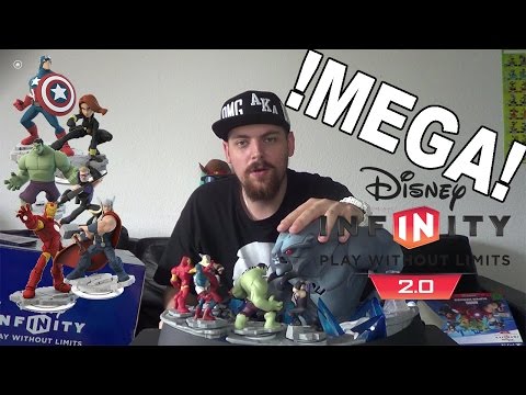 MEGA - Disney Infinity 2.0 Unboxing Starter Set Collectores Edition [PS4] inkl. Hulk