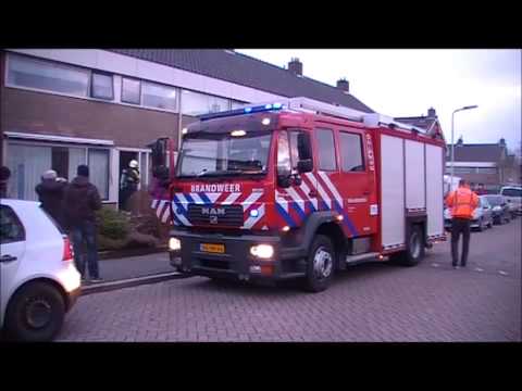 Brandweer Dokkum uitgerukt voor badkamerbrand Houtduif Dokkum