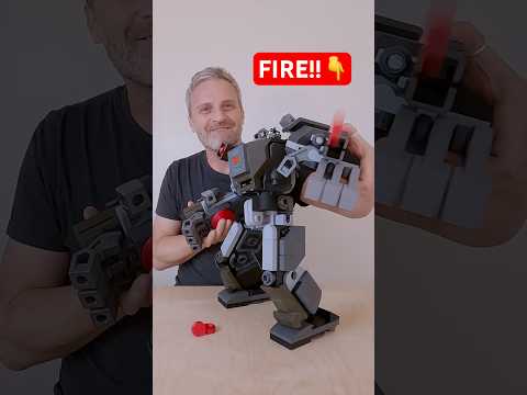 Giant Lego Mech Build! #lego #mech #build #fails #3dprinting