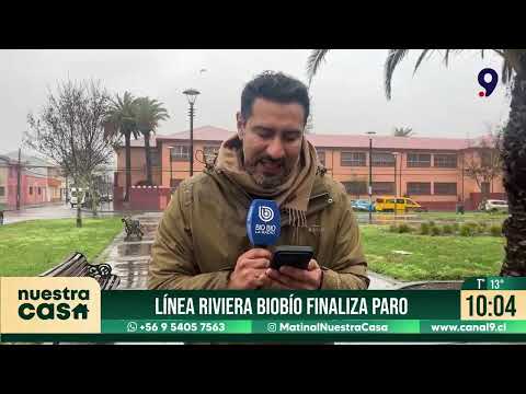 Línea Riviera Bío Bïo finaliza paro