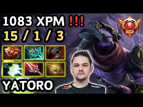 🔥 YATORO Faceless Void Highlights 1083 XPM 🔥 Grandmaster Tier YATOROGOD - Dota 2