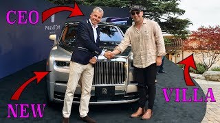 The NEW PHANTOM at their $48 million villa in Monterey!