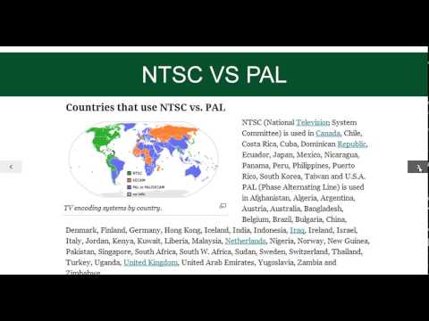 NTSC VS PAL