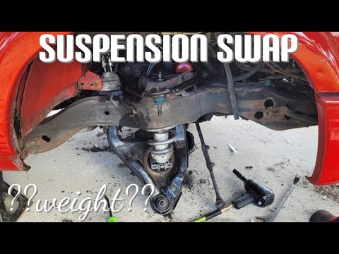 S10 suspension swap and weight comparison.