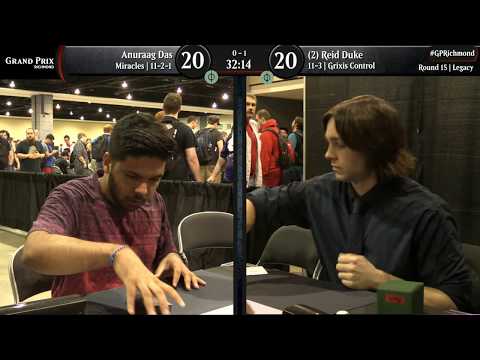 Magic the Gathering GP Richmond 2018 Round 15 Legacy