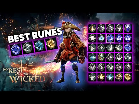 Everything you need to know about RUNES NO Rest For The Wicked BEST RUNES Elemental - Patch 1.0