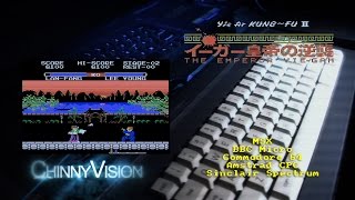 ChinnyVision - Ep 157 -  Yie Ar Kung Fu 2 - MSX, BBC, C64, Amstrad CPC, Sinclair Spectrum