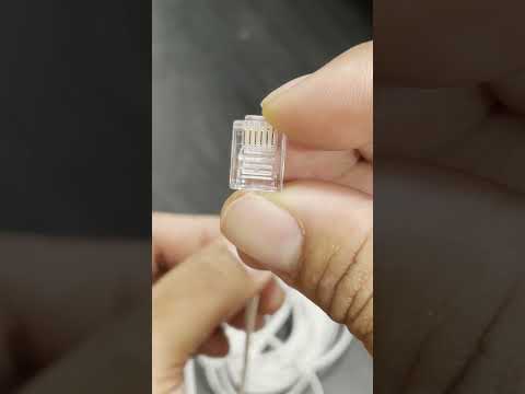 Make Good $$$ With This Skill 3!!! How To Crimp Telephone Cable Quickly