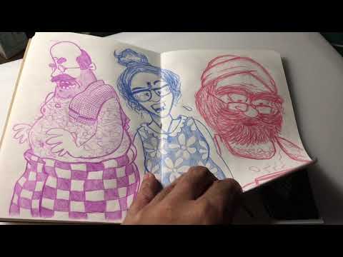 Phani's Sketchbook Tour - 03