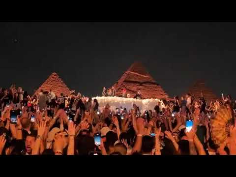 Afro House at Giza Pyramids Egypt FULL SET MIX CONCEPTUAL  BLACK COFFE