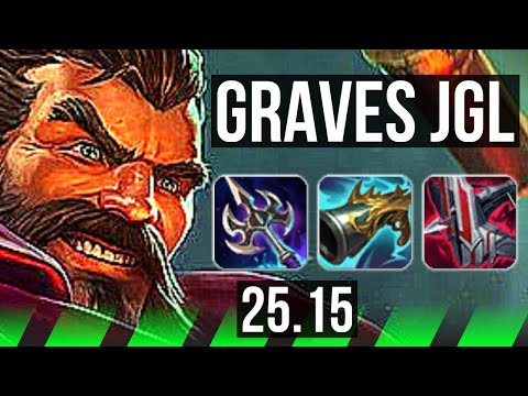 GRAVES vs TRUNDLE (JGL) | Legendary | KR Master | 25.15