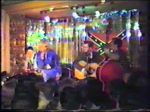 JANIS MARTIN AT THE CLAY PIGEON ROCKABILLY ROCK AND ROLL CLUB 1986 WITH DJ BOOGIE DELL