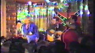 JANIS MARTIN AT THE CLAY PIGEON ROCKABILLY ROCK AND ROLL CLUB 1986 WITH DJ BOOGIE DELL