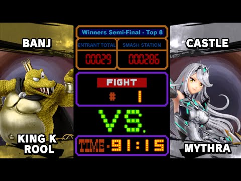 Smash Station: #286 - Banj vs Castle - Winners Semi-Final - Top 8