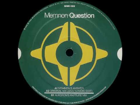 Memnon- Question (Memnon's Answer)