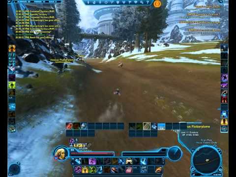 SWTOR Beast Achivement On Alderaan (Flutterplumes)