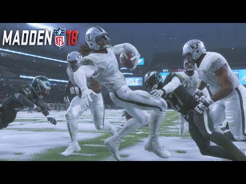 Madden 18 Career Mode Ep 15 - 5 TOUCHDOWNS IN SNOW GAME!