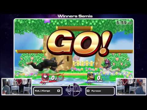 KoL | Konga (Donkey Kong) vs AEC | Pyreeze (Samus) - Orbitar 28 - Winners Semis