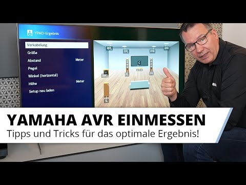 Yamaha AV-Receiver richtig einmessen - Tipps und Tricks zur optimalen YPAO Einmessung