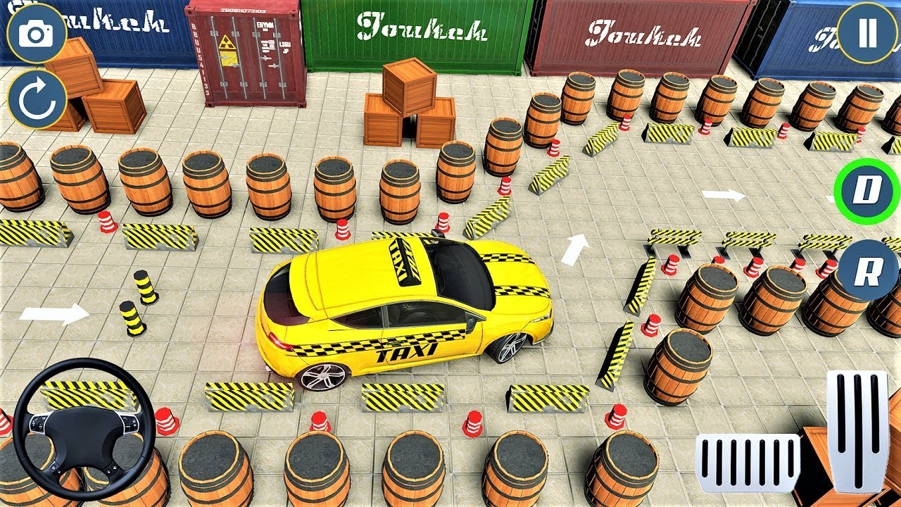 Taxi Car Parking: Modern Car Games / Android & iOS Gameplay - HD