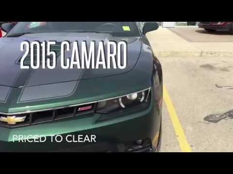 Hot On The Lot!  New 2015 Chevrolet Camaro / Stock 15n223 / Clear Out Pricing