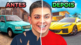 MILIONÁRIO aos 13 ANOS da ROÇA tem CARROS INCRÍVEIS (PAULINHO O LOKO)