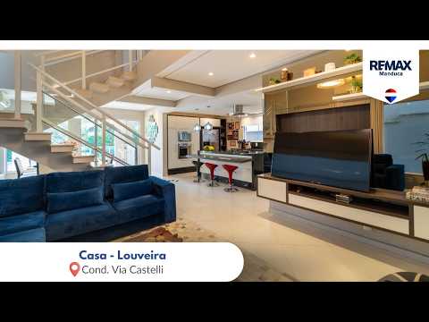 690051109-2 - Casa com o mais lindo pôr do sol de Louveira, no Condomínio Via Castelli – Louveira/SP