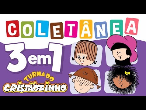 Turma do Cristãozinho - Coletânea 3 DVDs em 1 (Oficial)