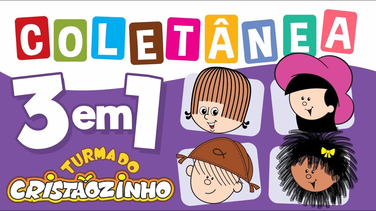 Turma do Cristãozinho - Coletânea 3 DVDs em 1 (Oficial)