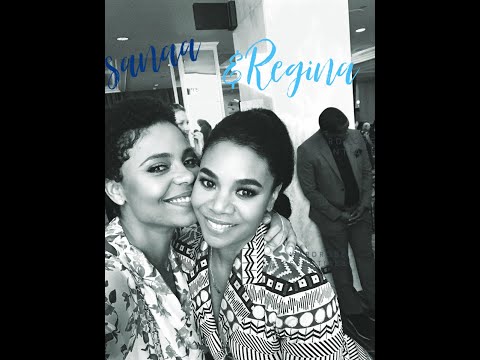 Sanaa Lathan and Regina Hall being a packaged deal for 5 minutes straight